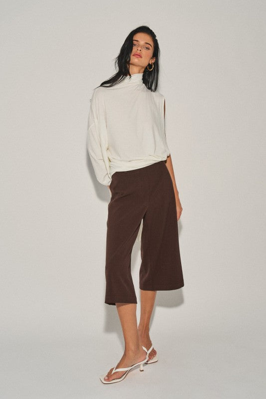 Polished Turtleneck Top