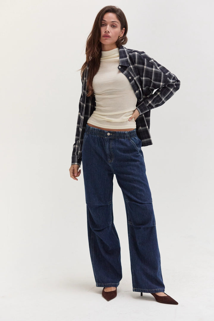 Ovalia Mock Neck Top