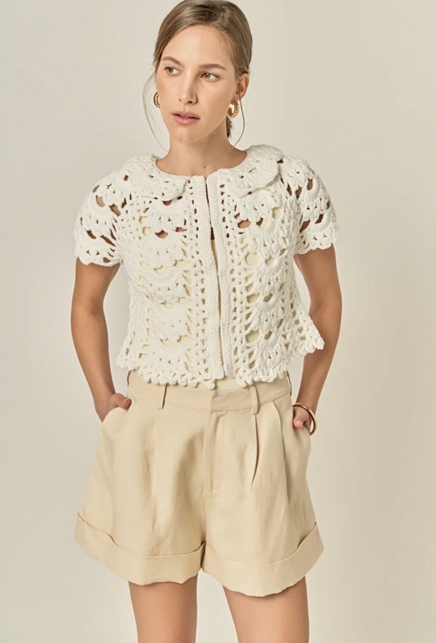 Spring Grove Crochet Cardigan