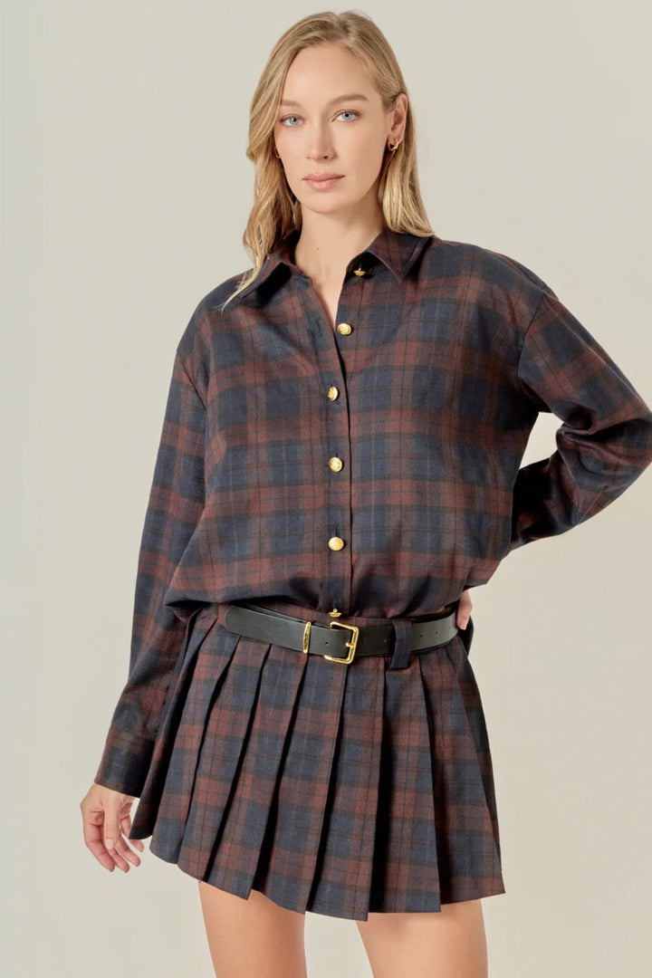 Check It Out Plaid Shirt