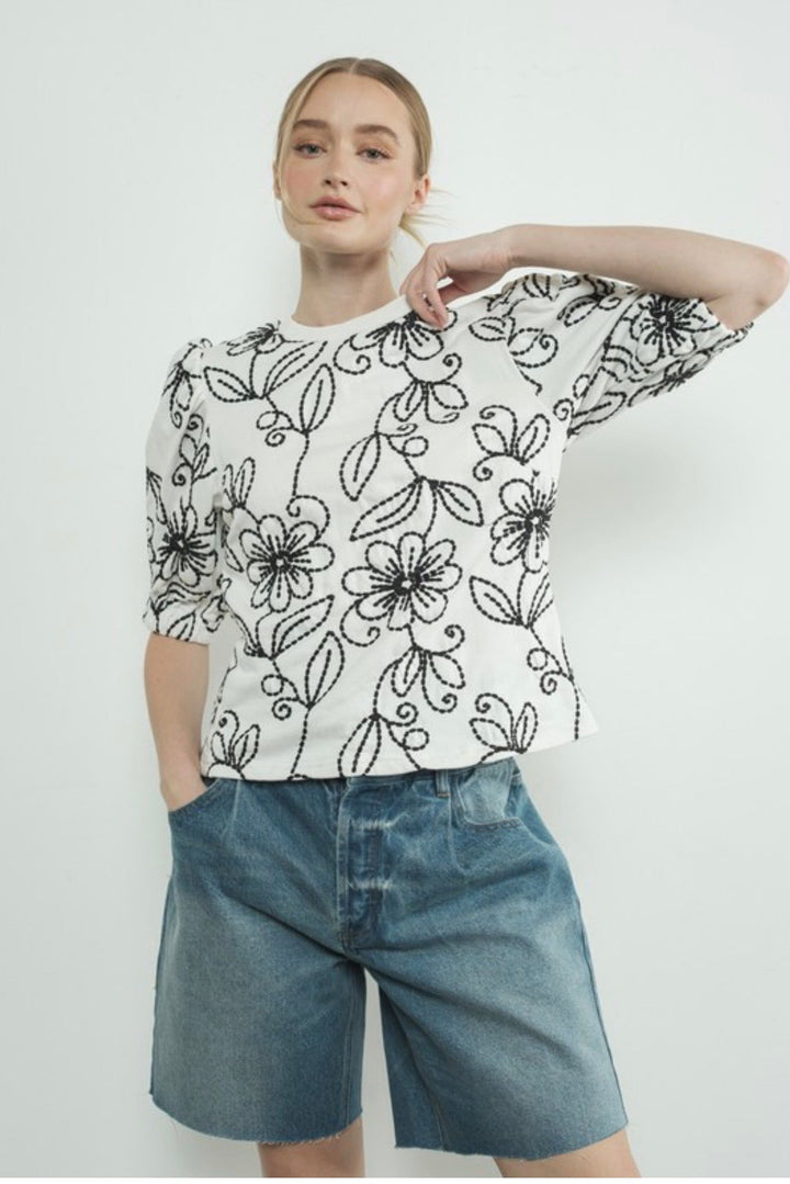 Born To Bloom Top