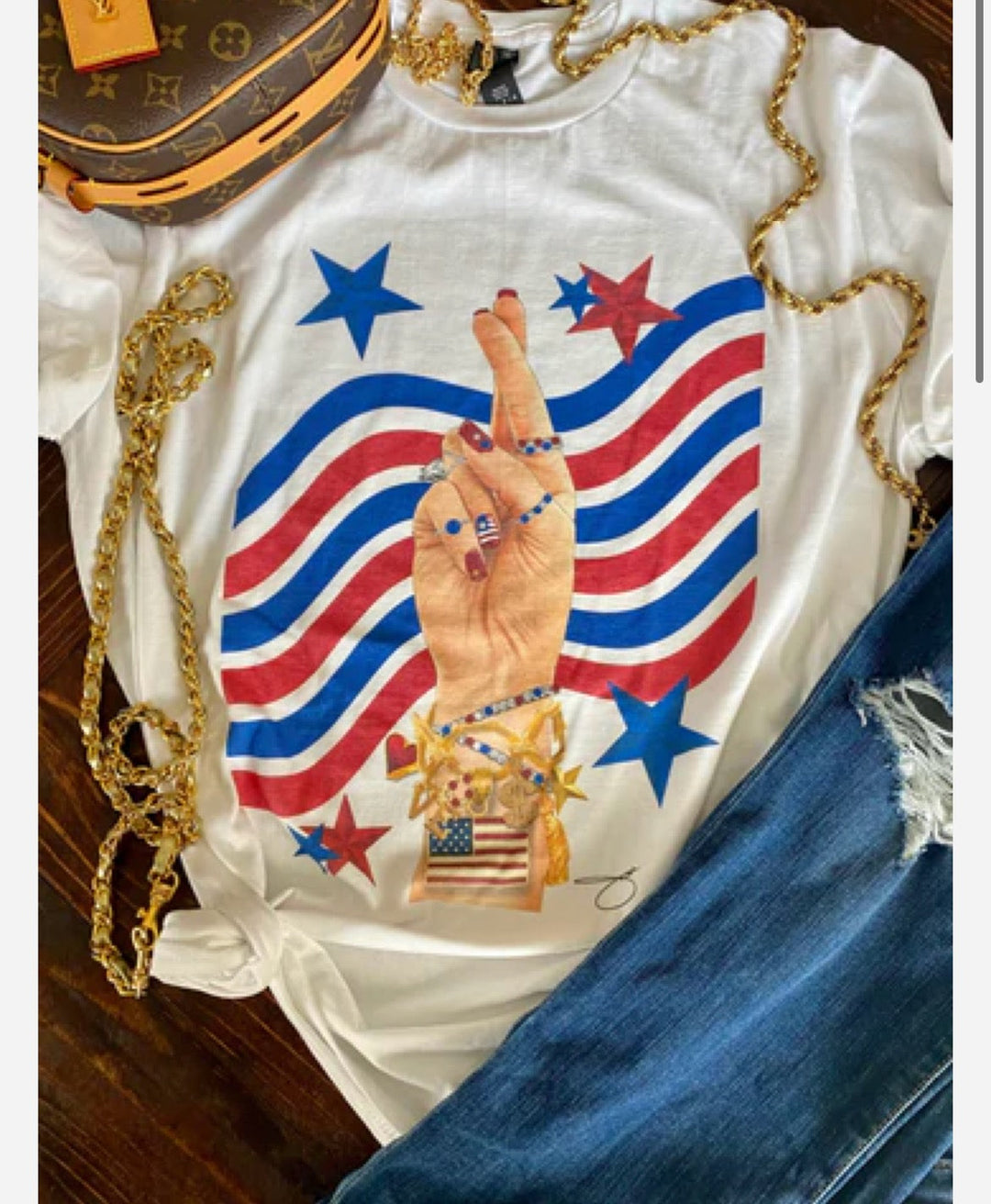 I Love USA Tee