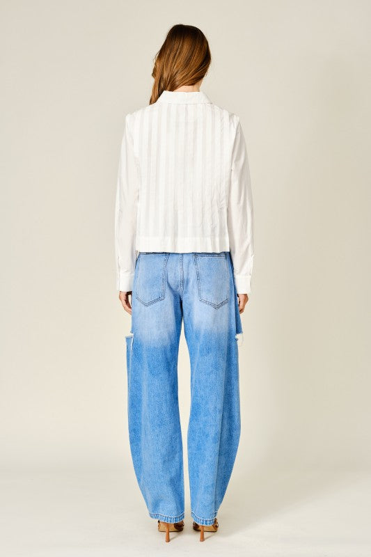 Modern Day Side Slit Jeans
