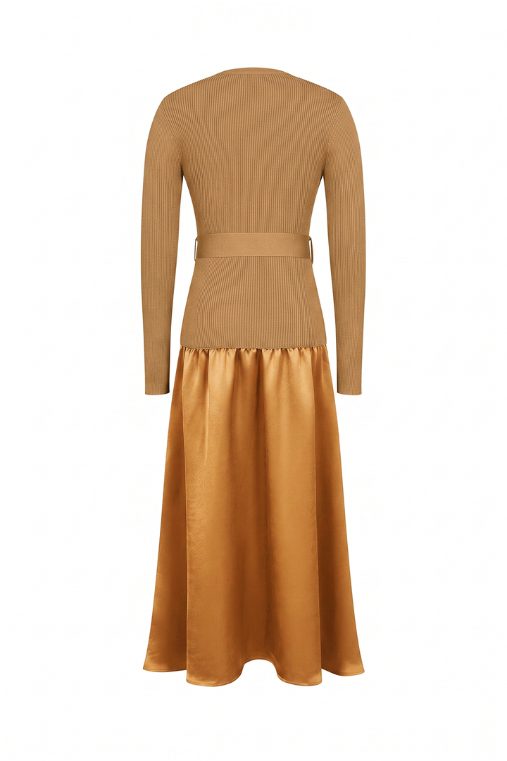 Wilden Twofer Knit Midi Dress