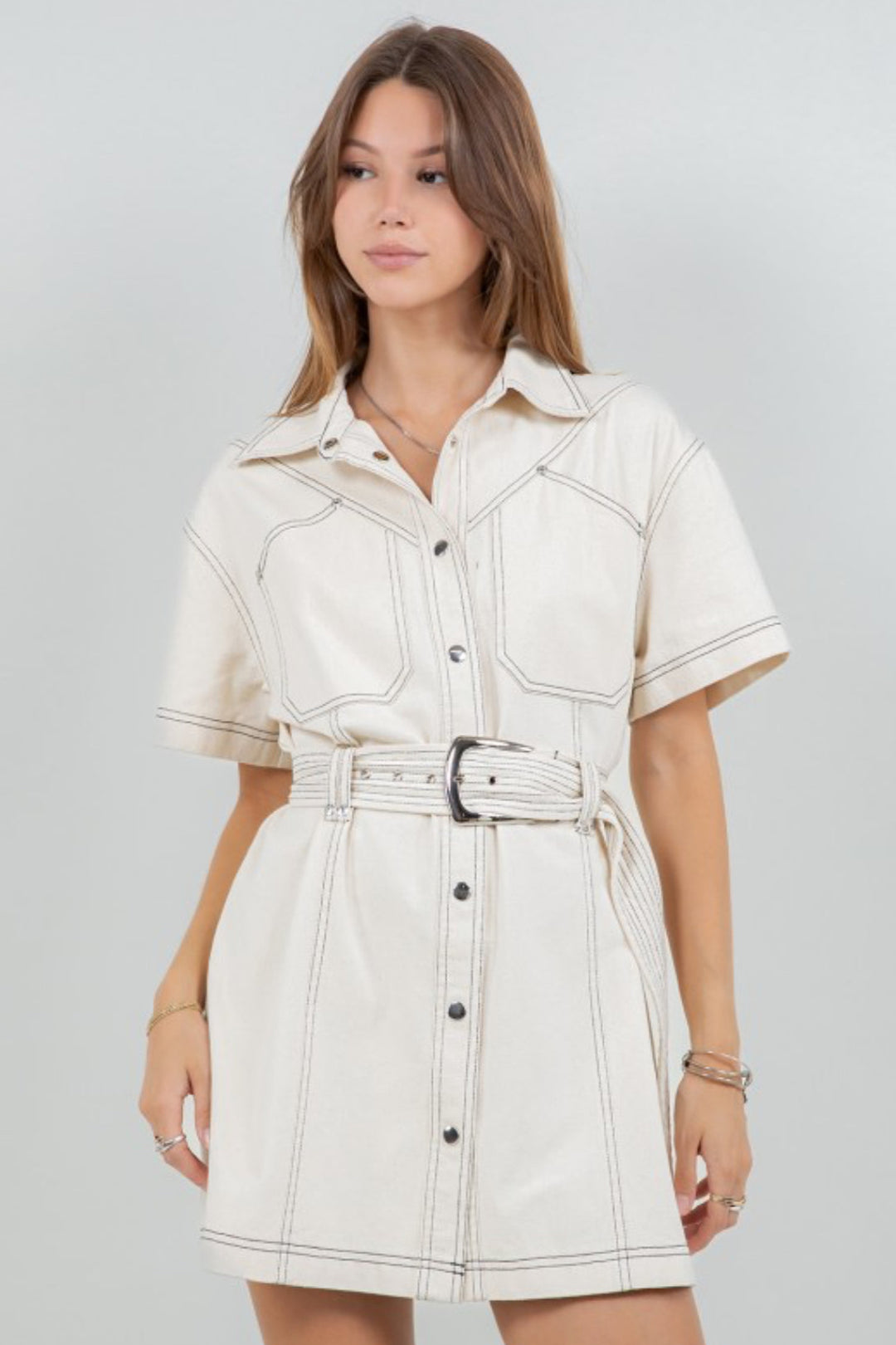Celine Belt Dress