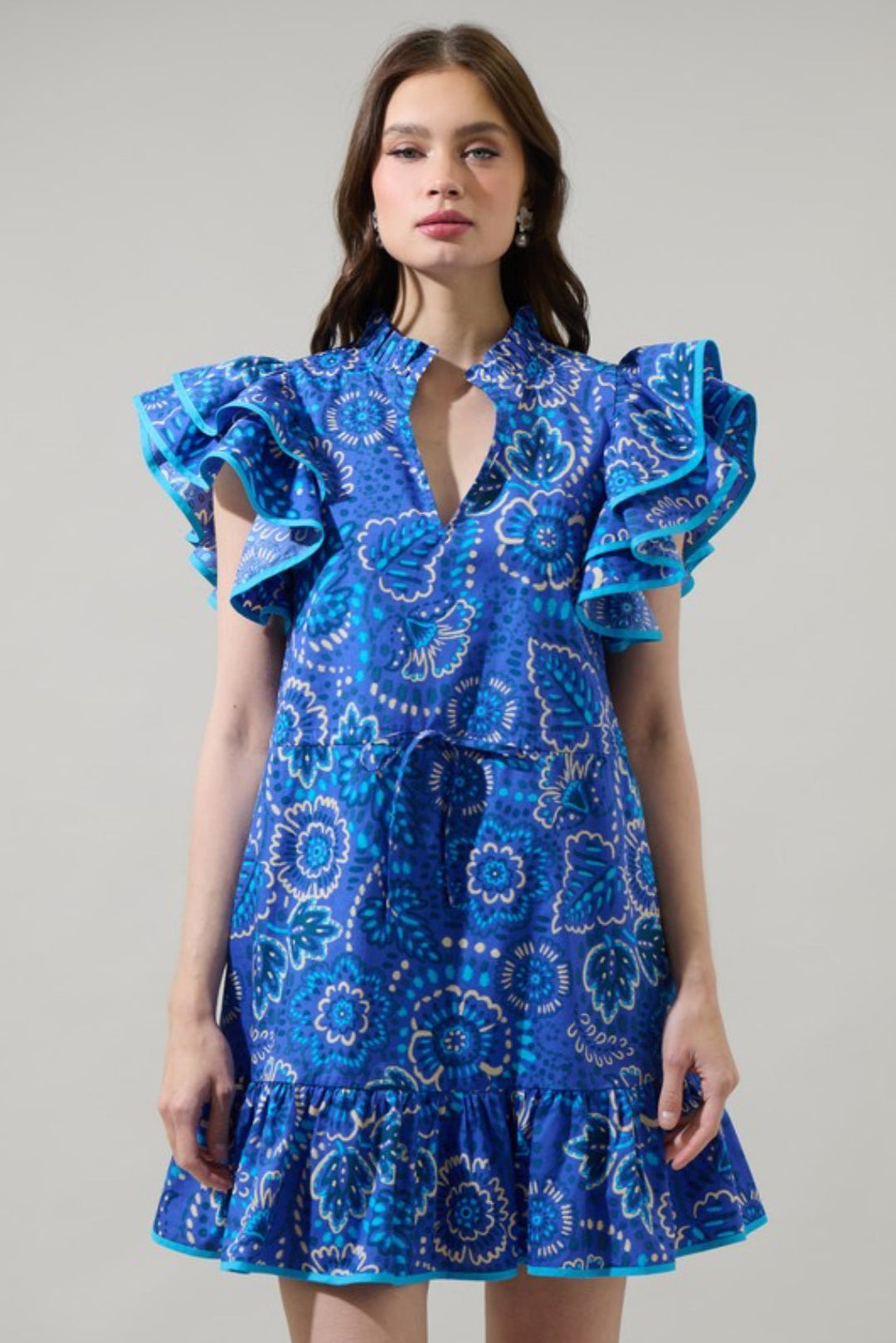 Kenner Ruffle Mini Dress