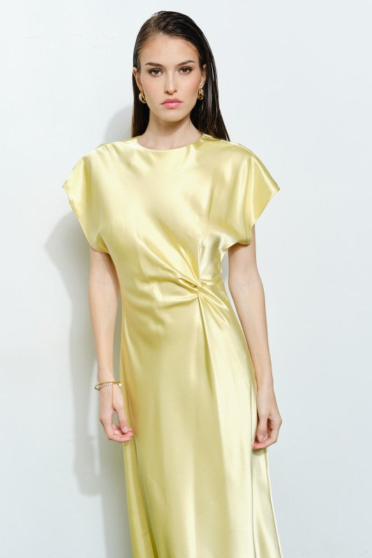 Bree Satin Maxi Dress