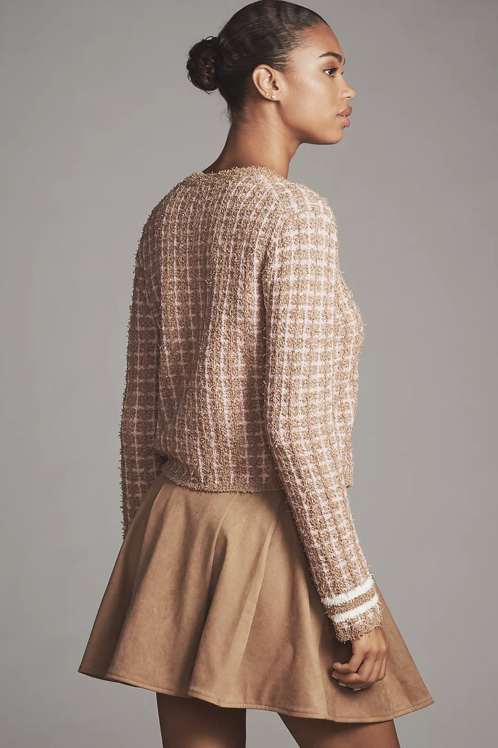 Eclipse Tweed Cardigan Sweater
