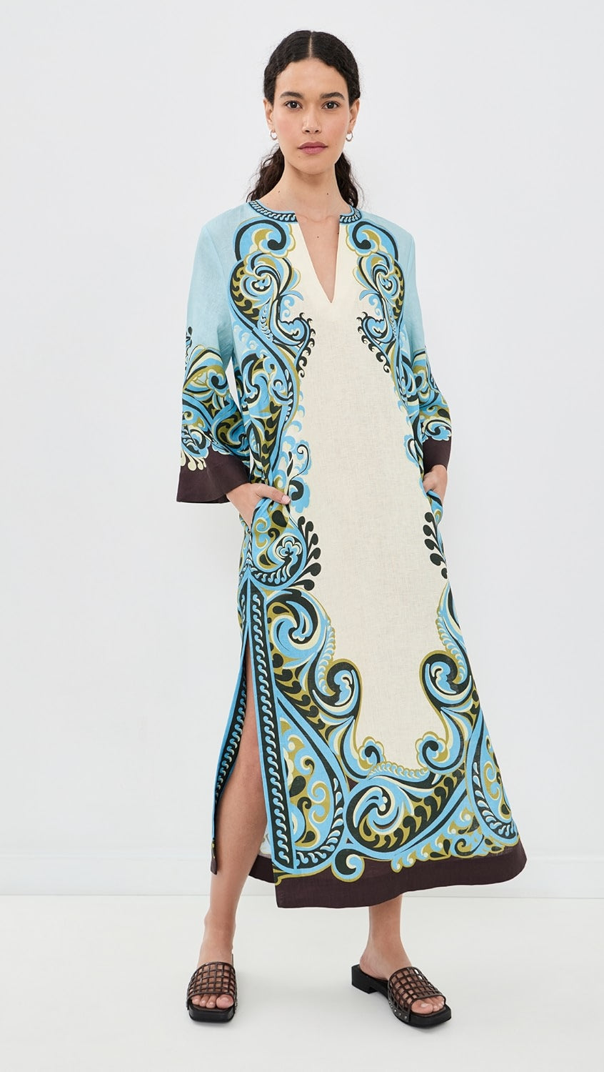 Villa Rose Midi Dress