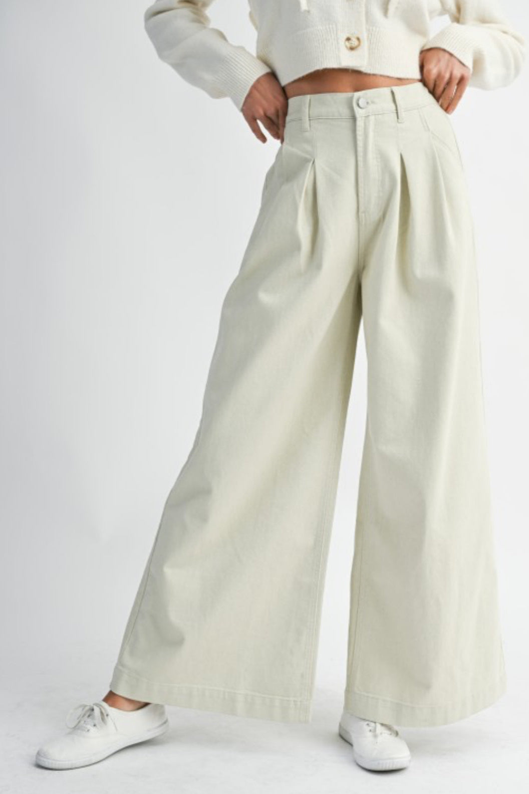 Marilou Pleated Jeans