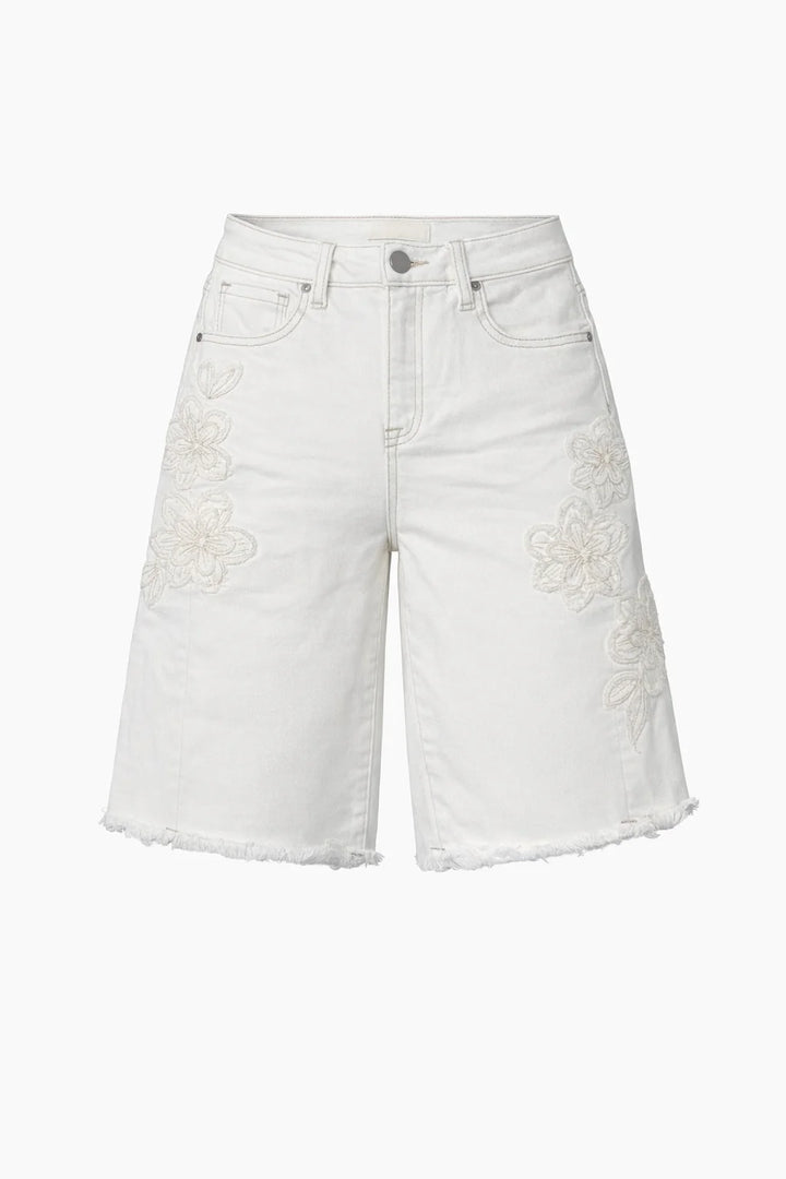 Angie Embroidered Bermudas