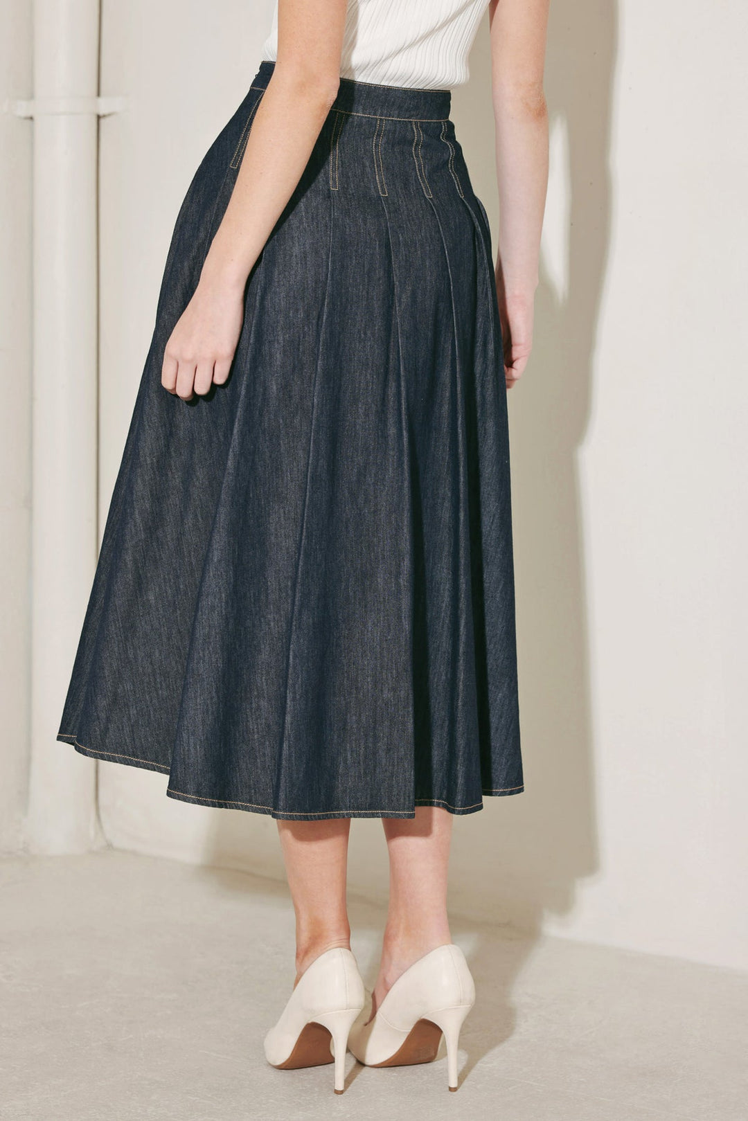 Azuki Denim Skirt