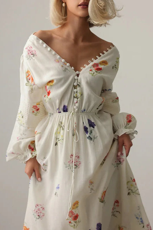 Flower Valley Maxi Dress