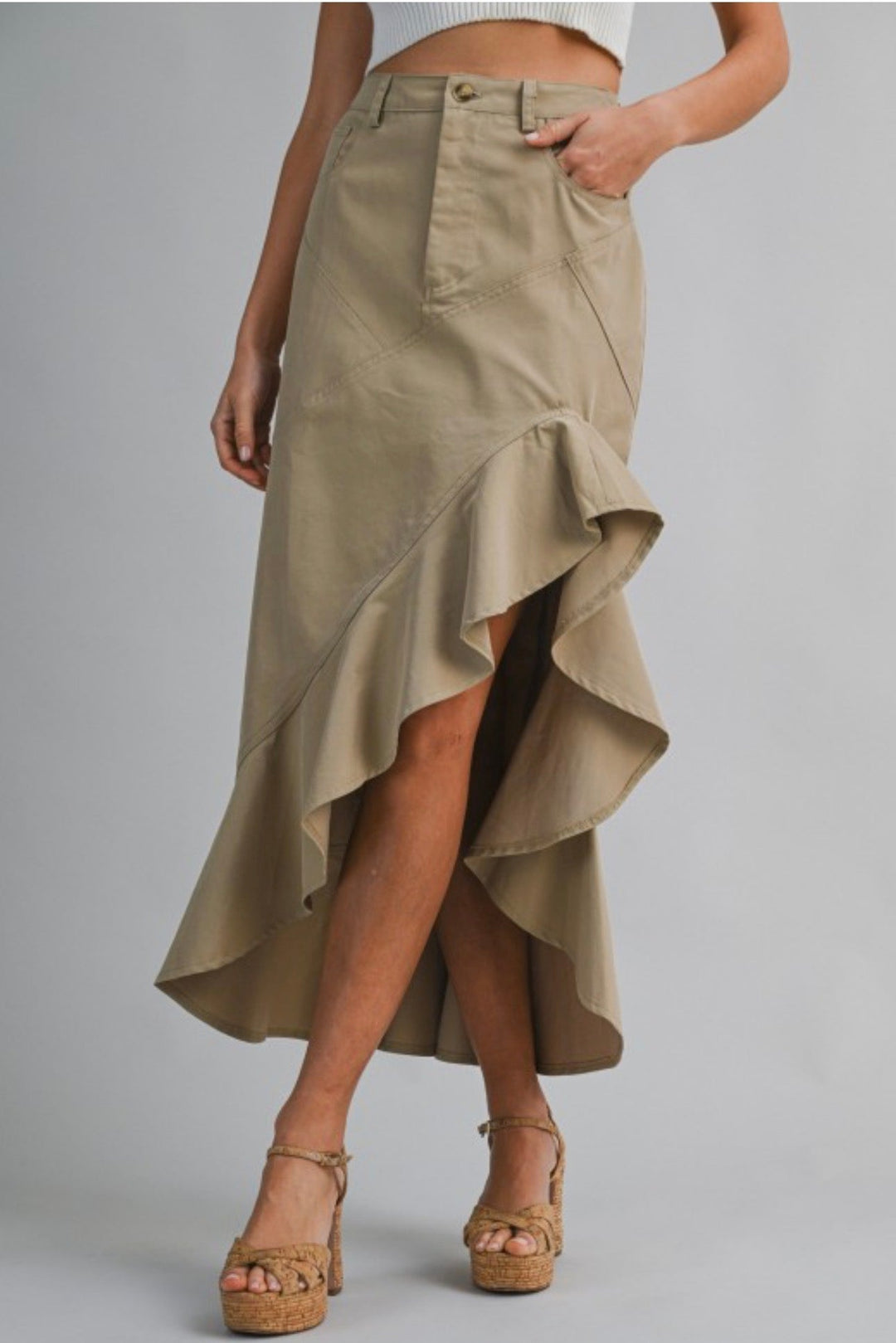 Arianne Ruffle Skirt