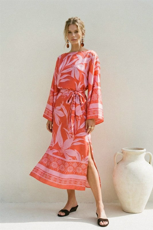 Summer Whimsy Kaftan Dress
