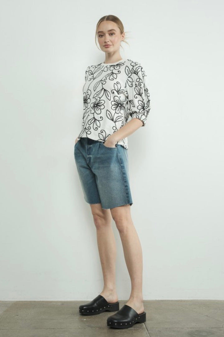 Born To Bloom Top