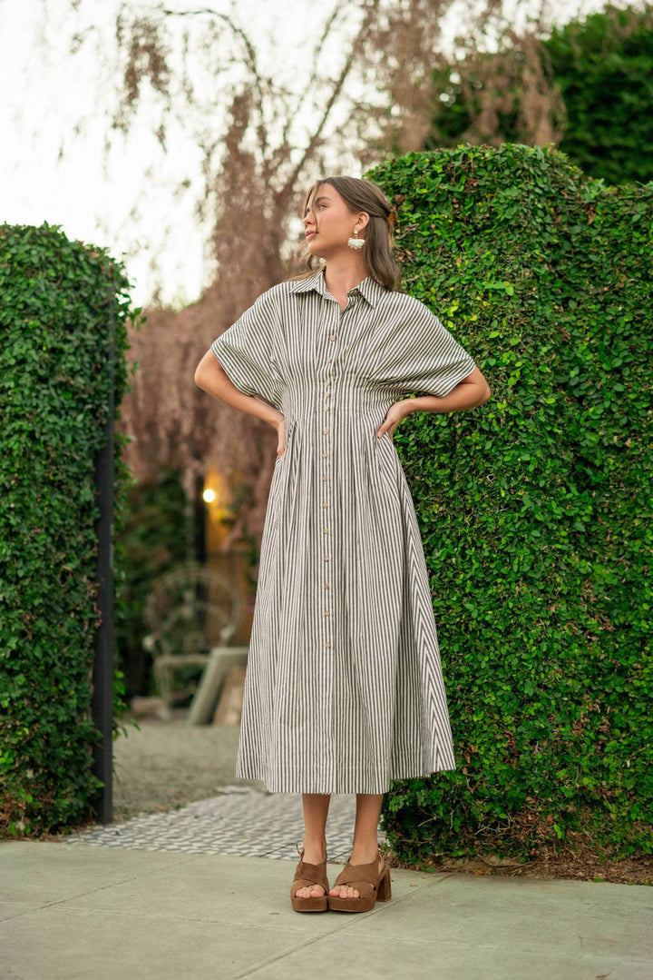 Mia Waist Detail Shirtdress