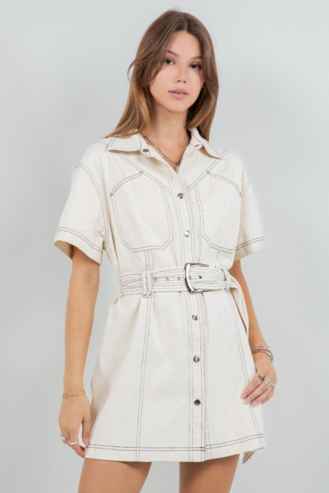Celine Belt Dress