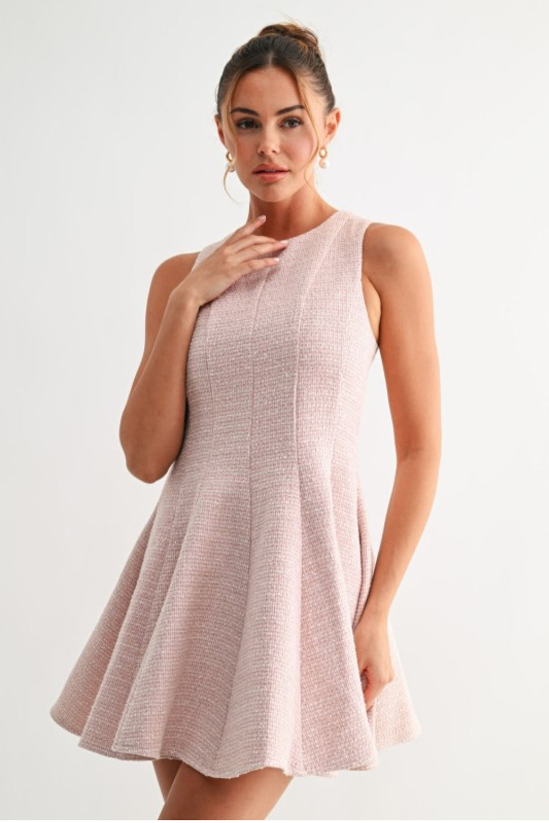 Coco Tweed Mini Dress