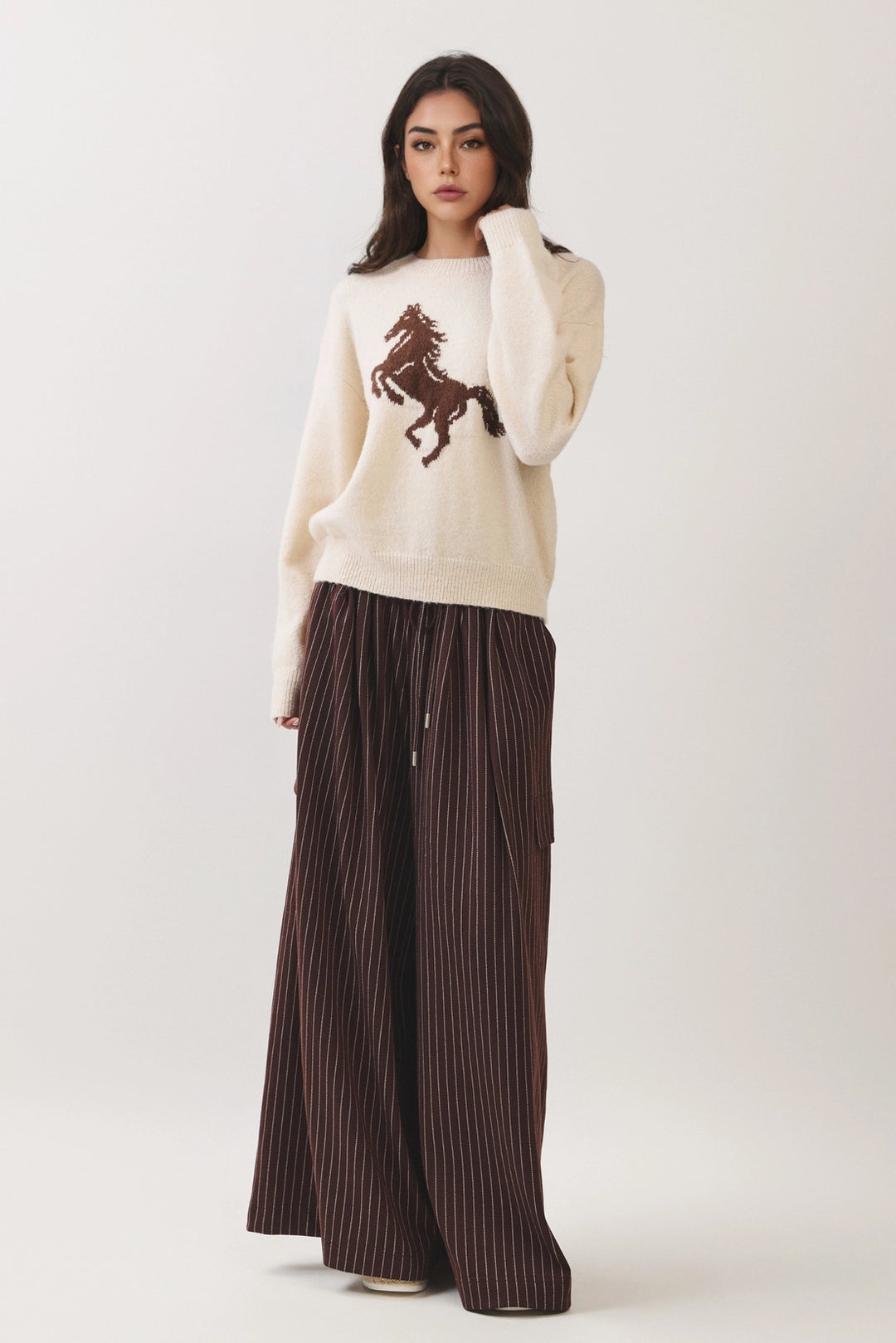 Class Session Pinstripe Trousers