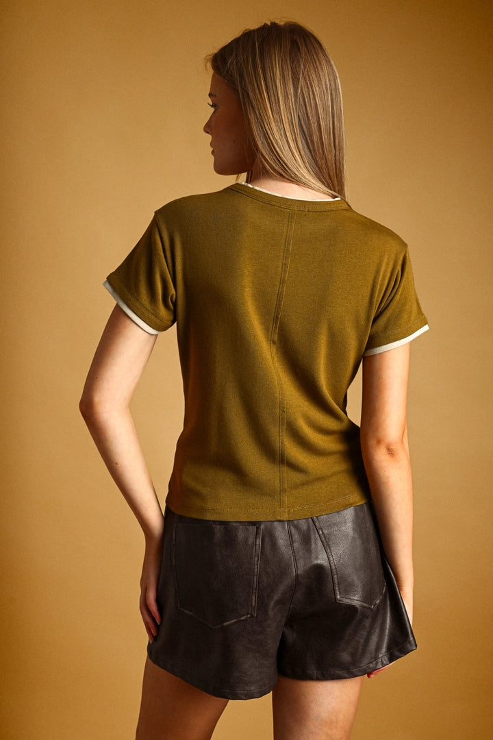 Ayla Double Layered Tee