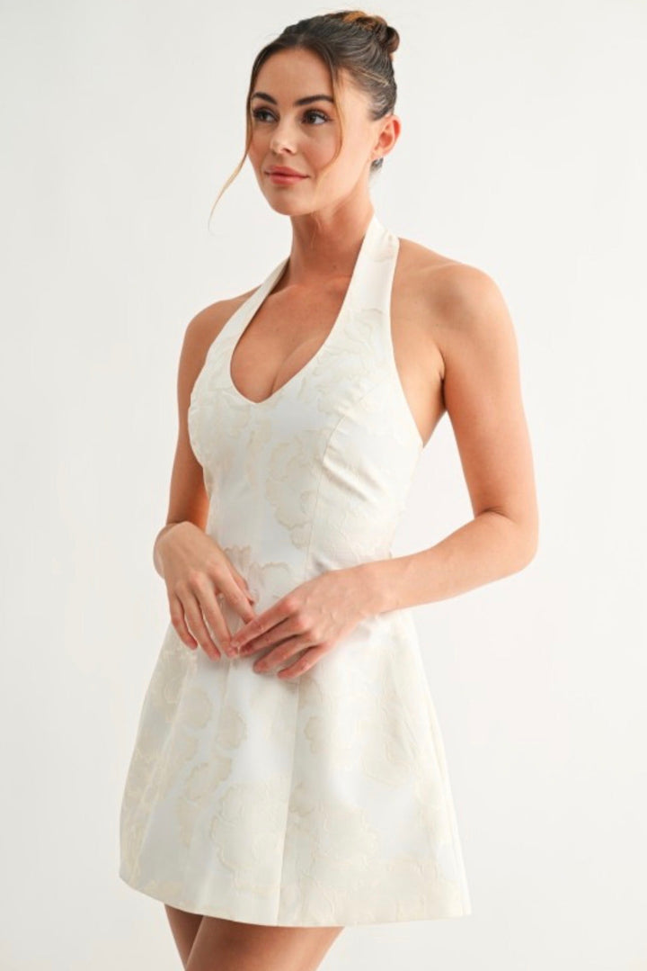 Focus On Me Halter Dress