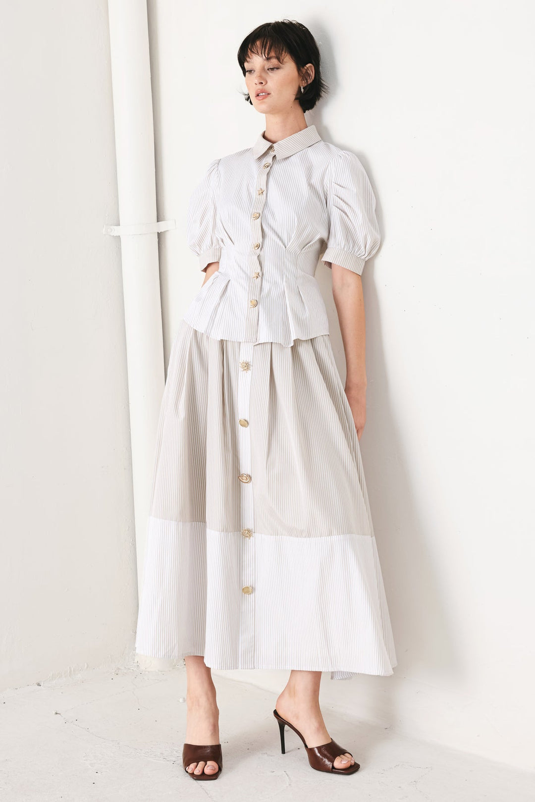 Coastal Poplin Top