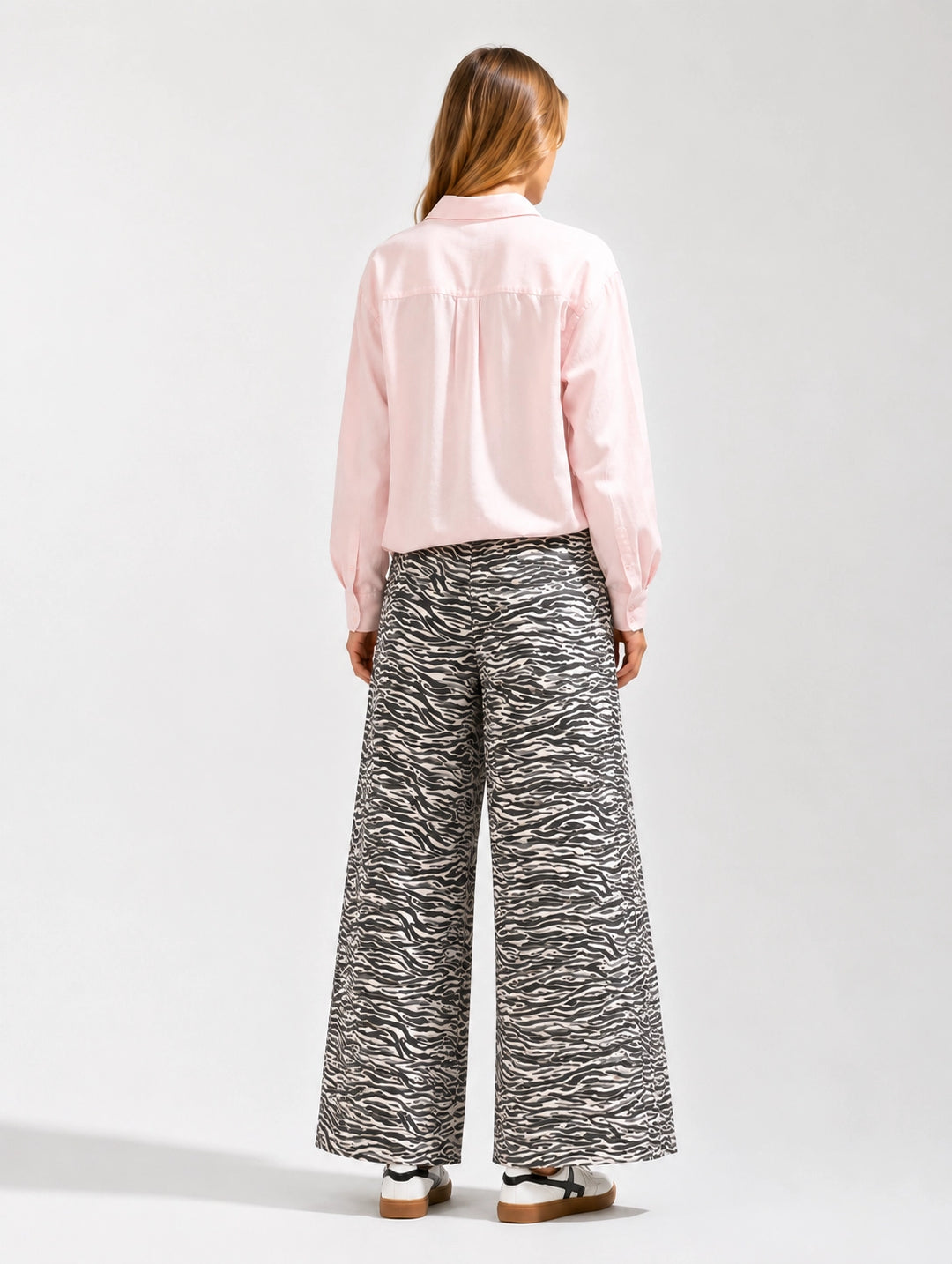 Zebra Drawstring Bottoms