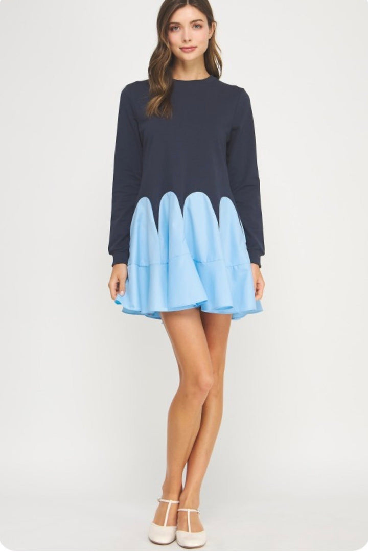 Strassie Colorblock Dress