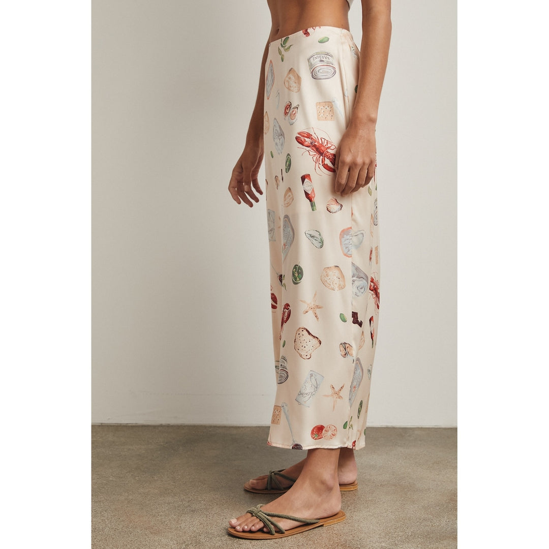 Summer Table Midi Skirt