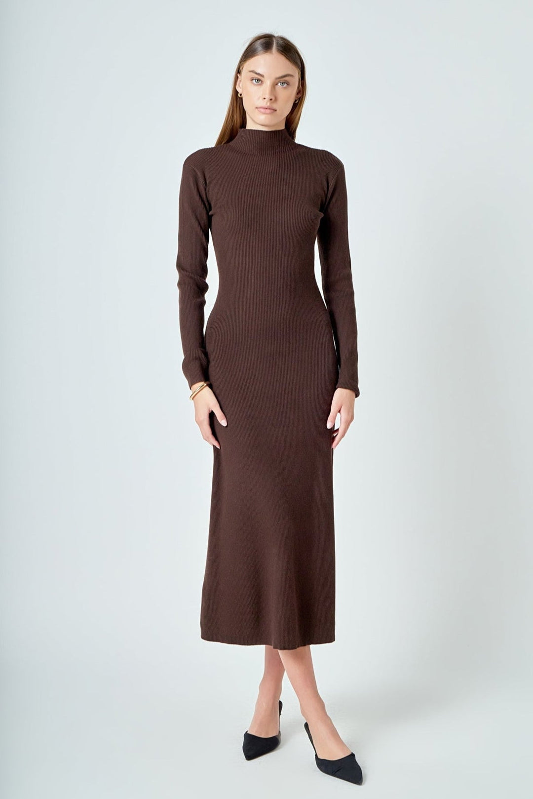 Teddy Rib Knit Dress
