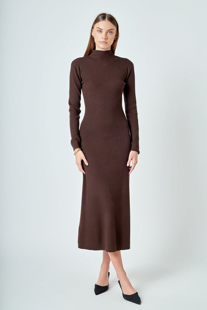 Teddy Rib Knit Dress