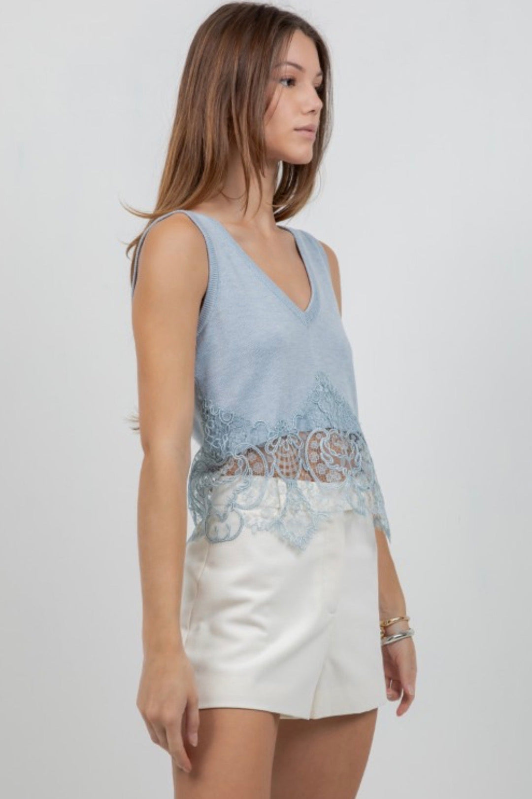 Mandy Lace Tank Top