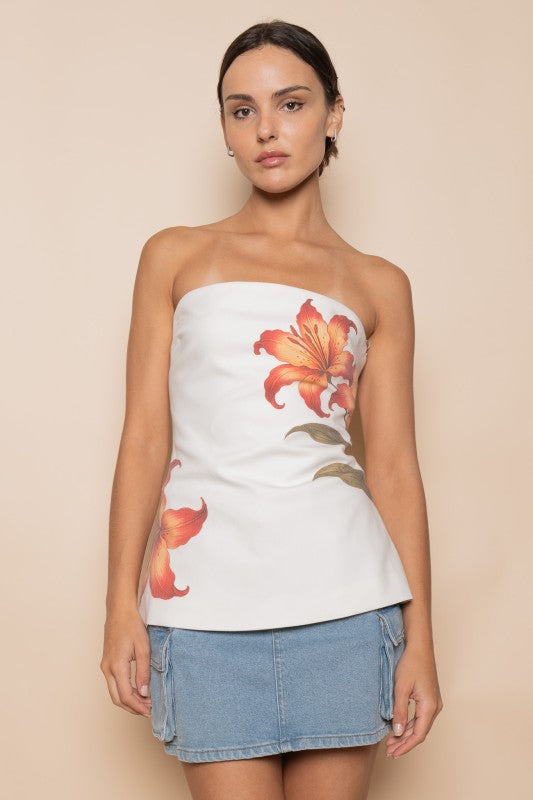 Landra Strapless Top