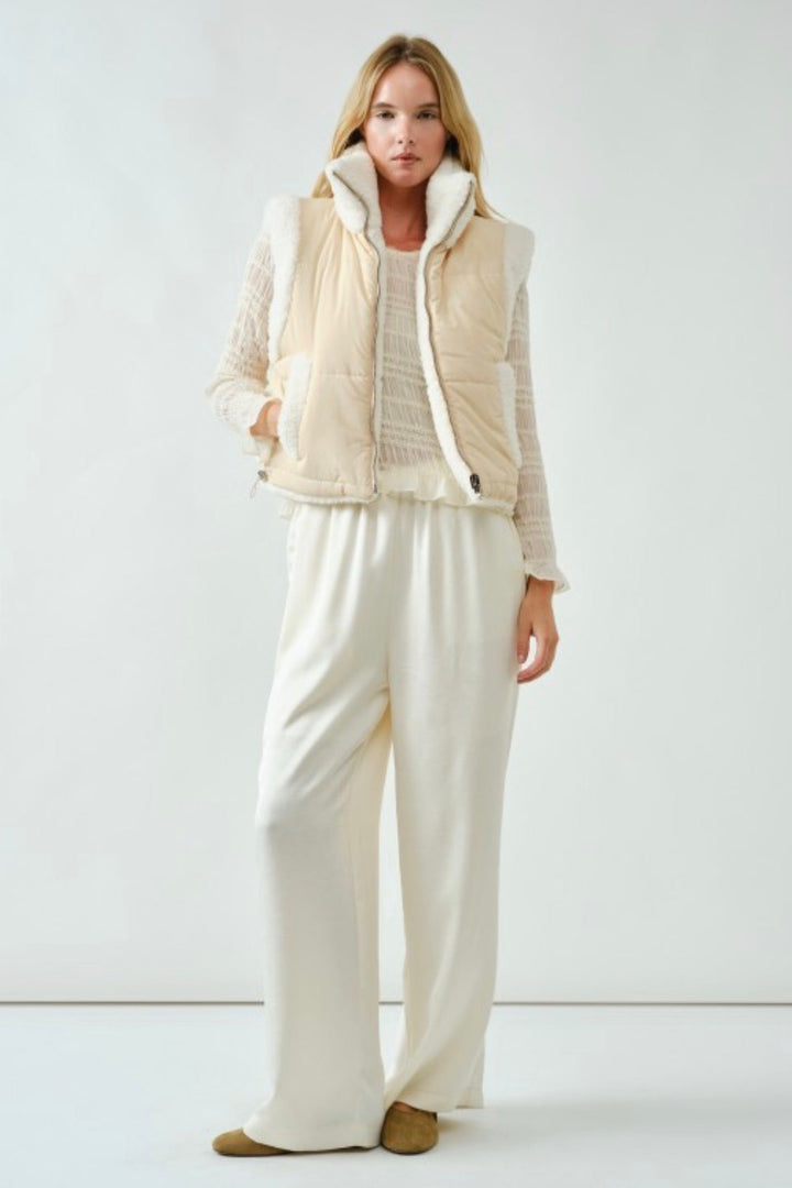 Arlene Crinkle Satin Bottoms