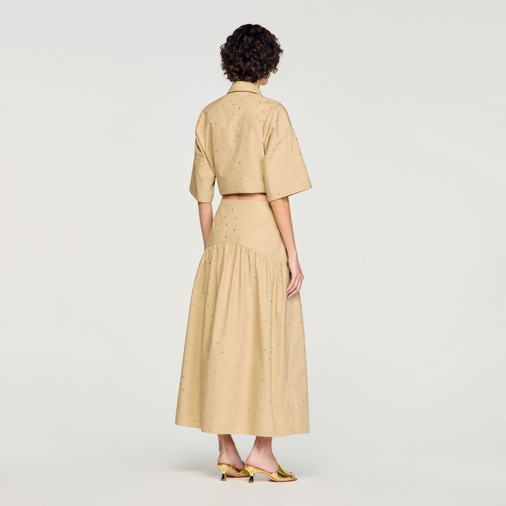 Sunfaded Poplin Skirt