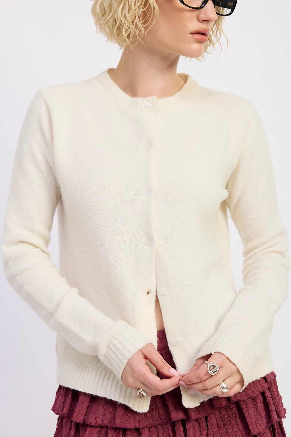 Josette Button Up Cardigan
