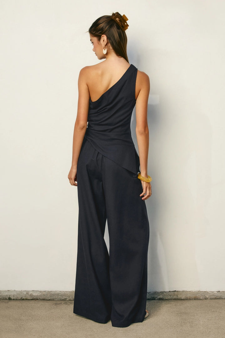 Margot Linen Pull On Pants