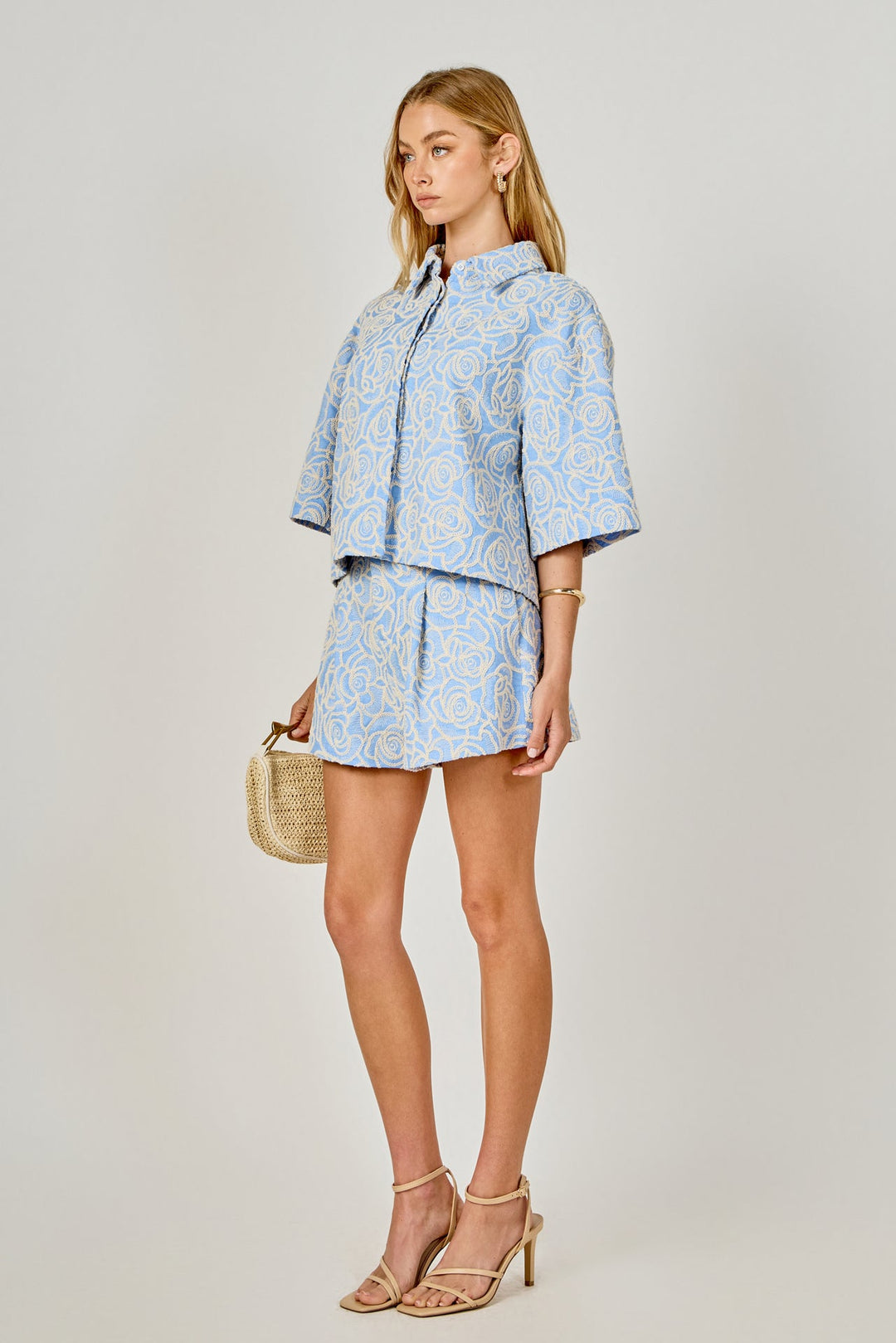 Ellie Embroidered Shorts