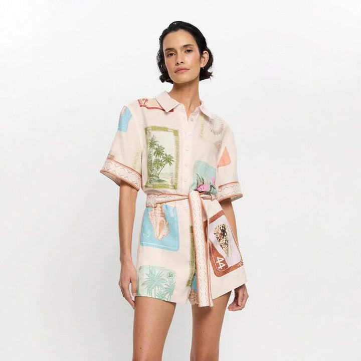 Citrus Casual Romper