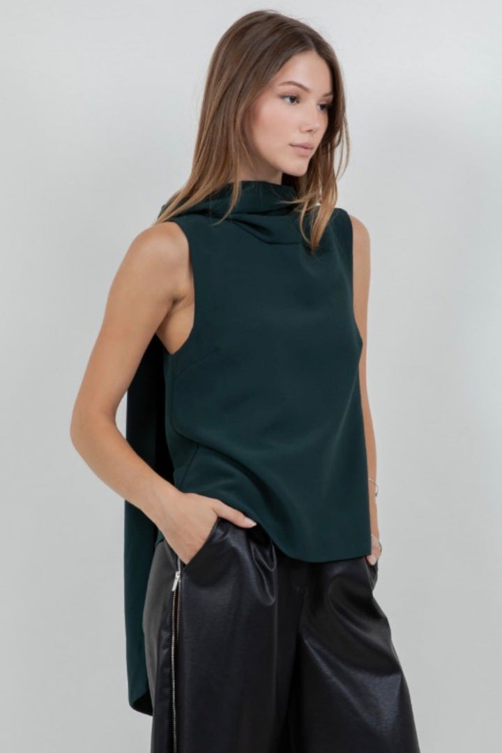 Marenne Wrap Around Scarf Top