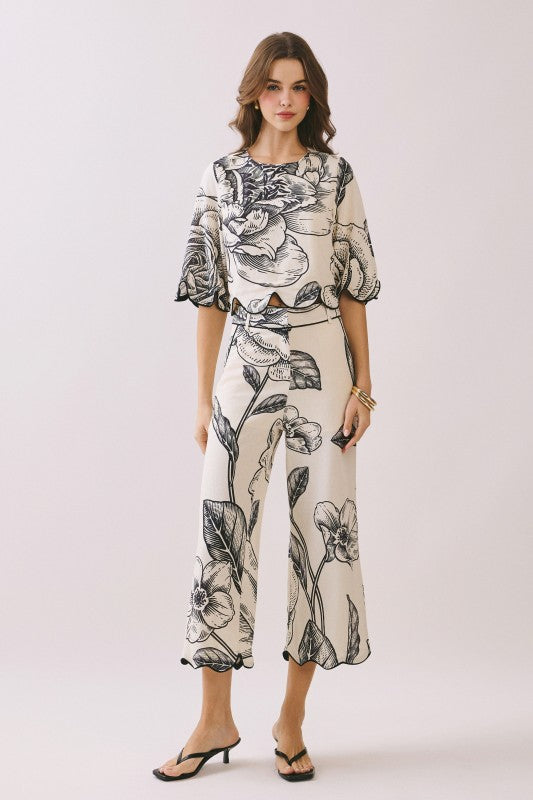 Quiet Start Scalloped Bottoms