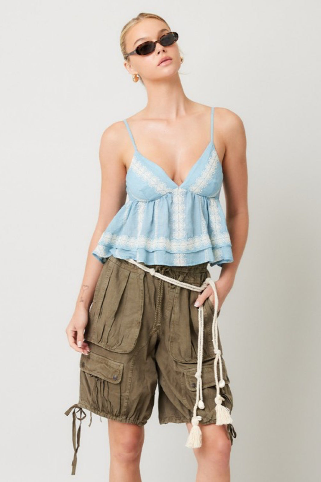 Meriana Embroidered Top