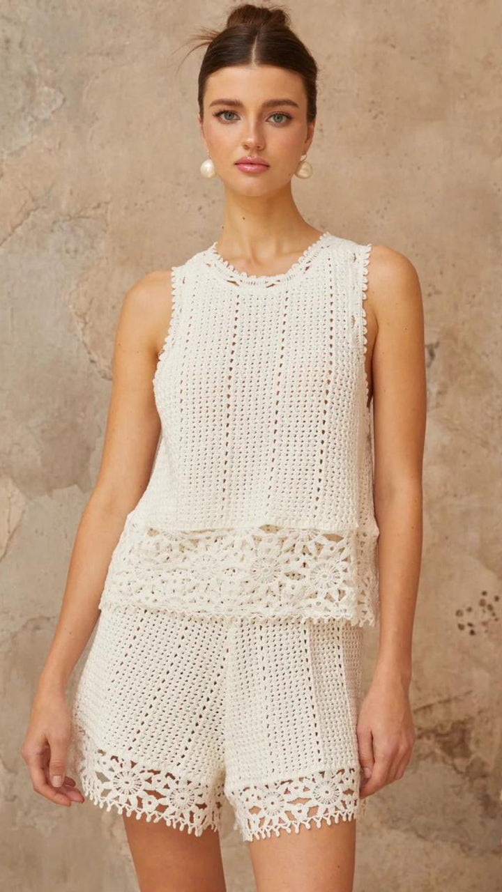Jolene Crochet Shorts