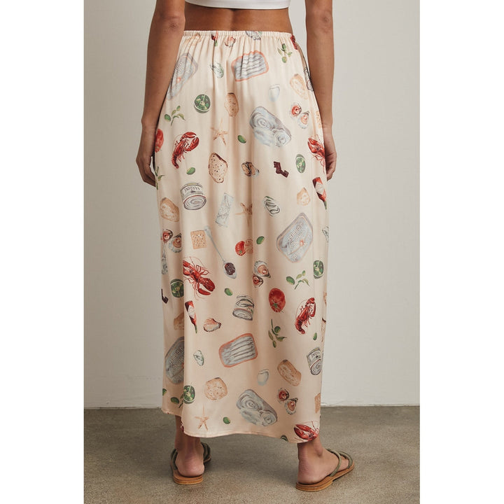 Summer Table Midi Skirt
