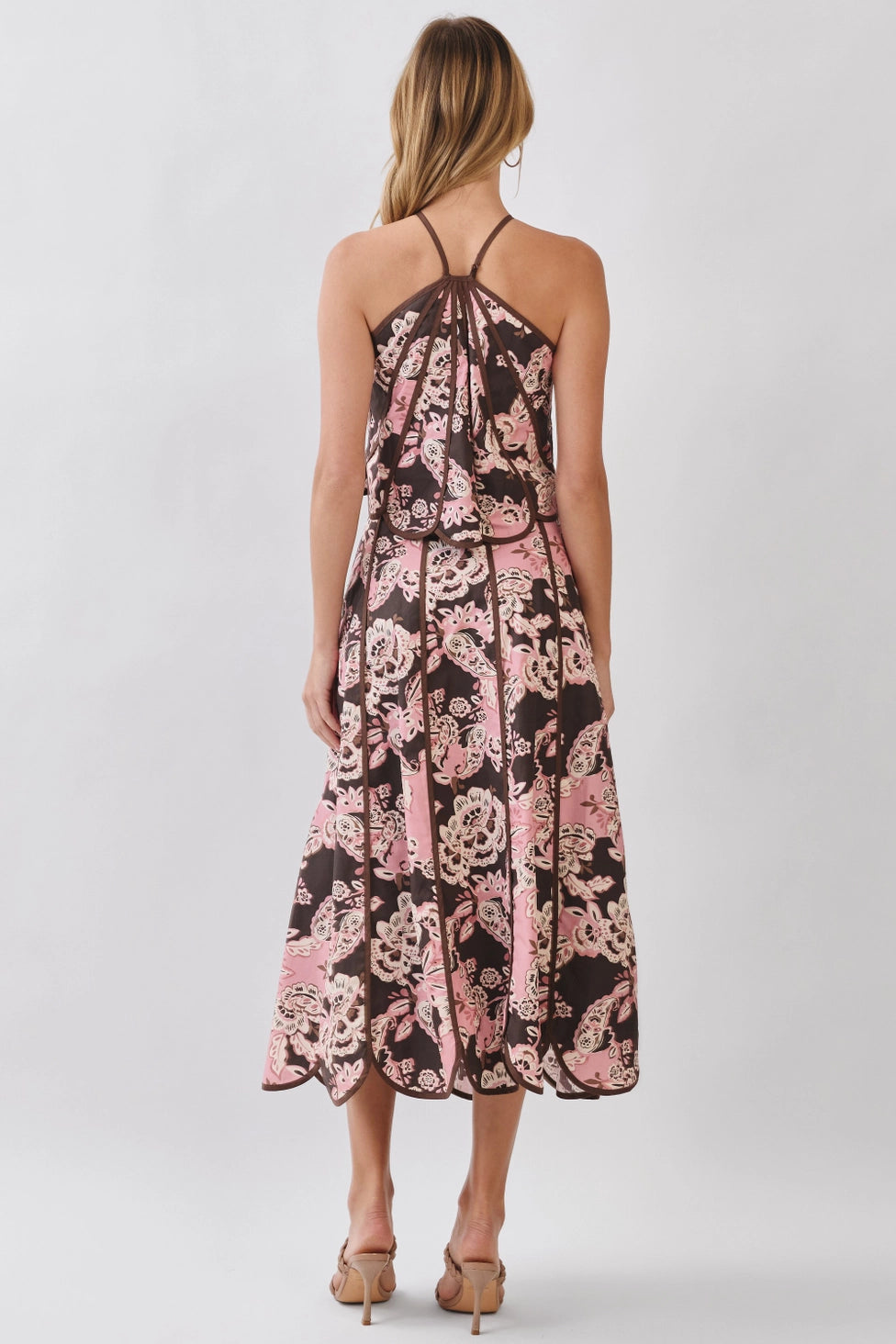 Boheme Dune Paneled Skirt