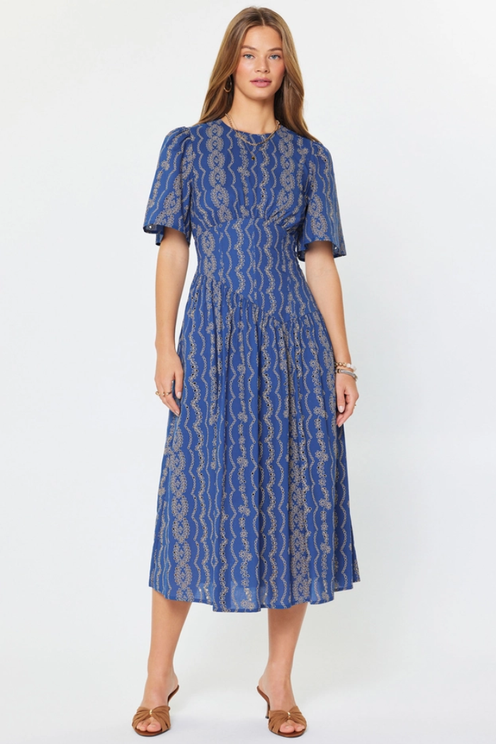 Andey Embroidered Maxi Dress
