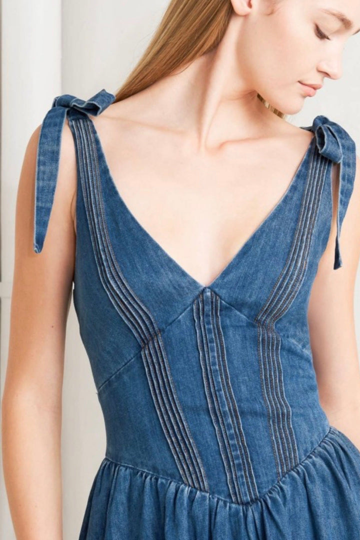 Evanora Denim Dress