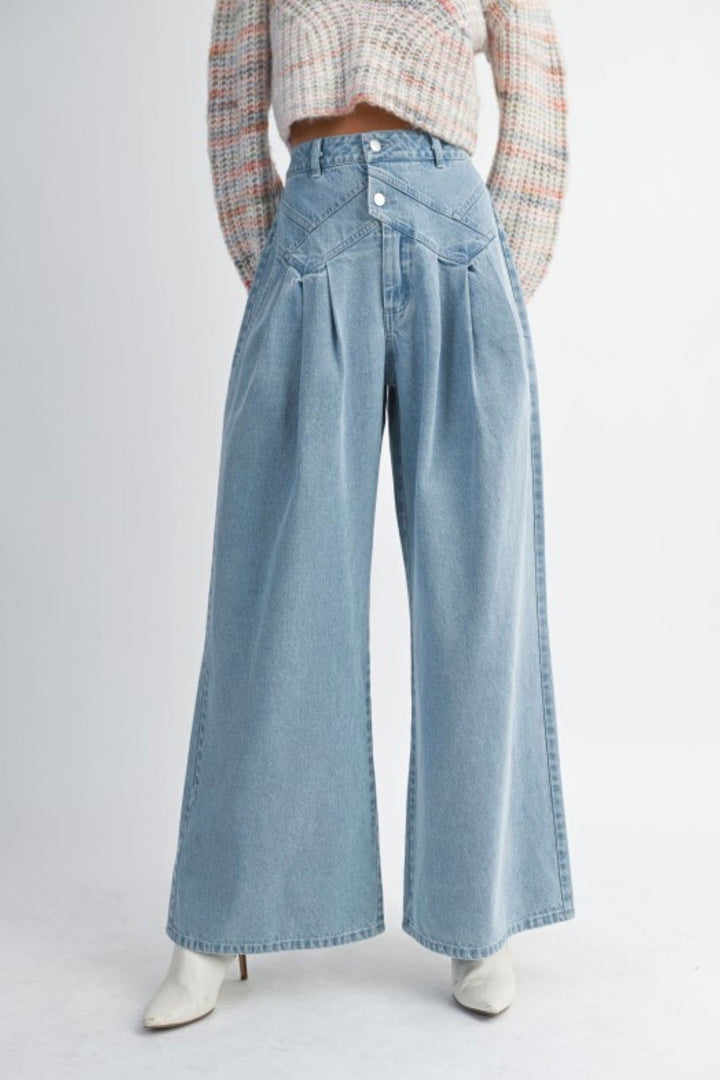 Bloomridge Pintuck Jeans