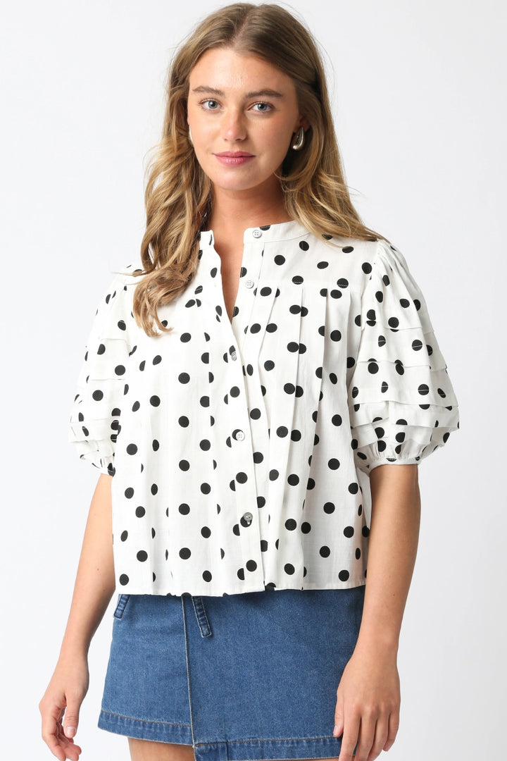 Brynlee Dot Top